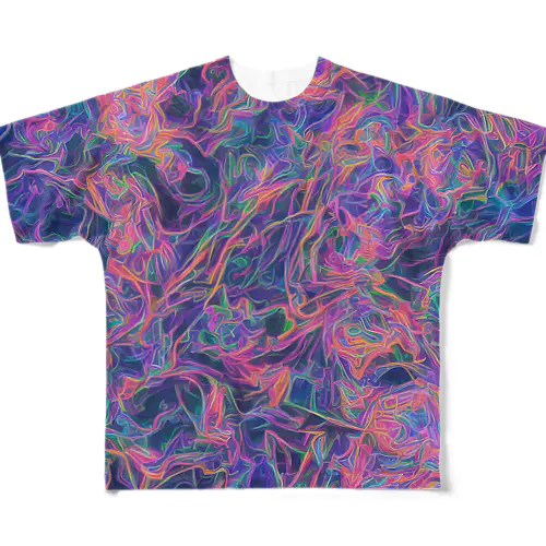 pattern of electricity All-Over Print T-Shirt