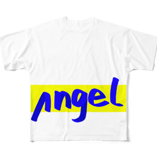 KUSO LOGO「ANGEL」 フルグラフィックTシャツ