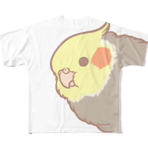 もふもふオカメ。(ノーマル) フルグラフィックTシャツ