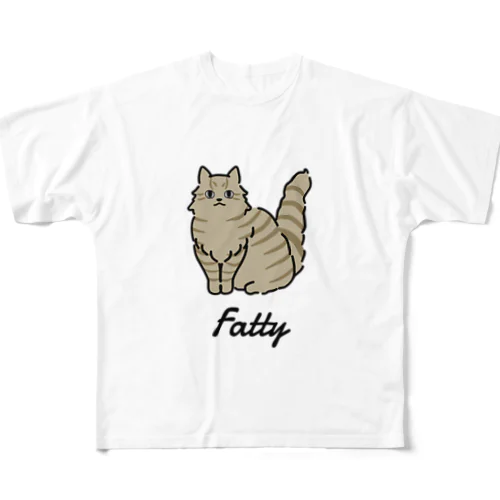 Fatty All-Over Print T-Shirt