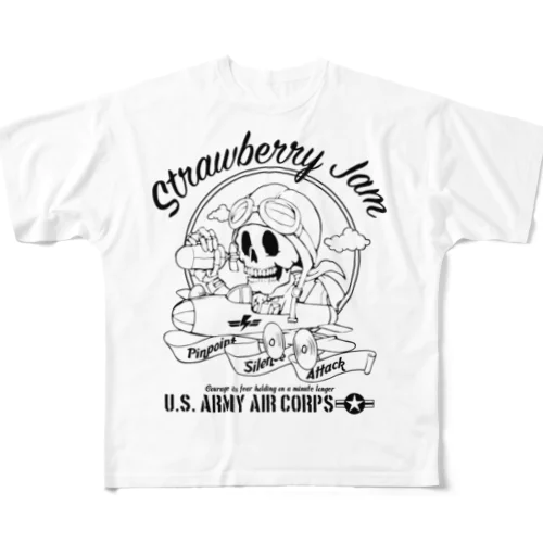 USAAC フルグラフィックTシャツ