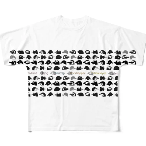 ペンギンheadline All-Over Print T-Shirt