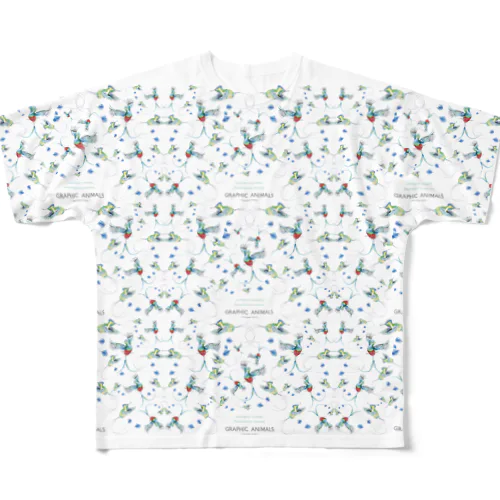 mizusawa model フルグラフィックTシャツ