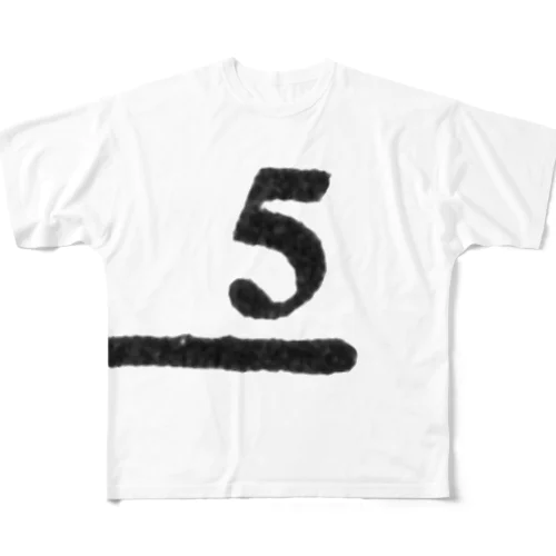 no.05 All-Over Print T-Shirt