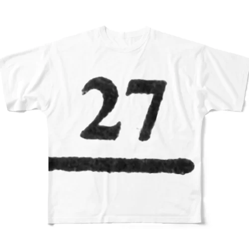 no.27 All-Over Print T-Shirt