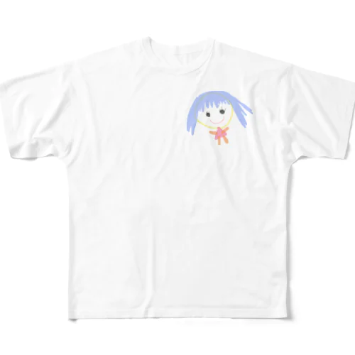 らくがきgirl All-Over Print T-Shirt