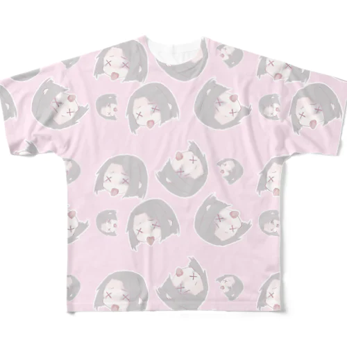 ばってんゆ All-Over Print T-Shirt