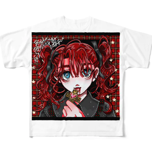 メンヘラ魔女 All-Over Print T-Shirt