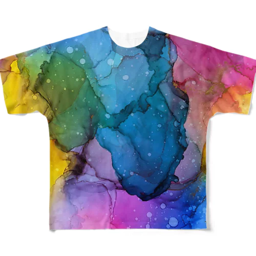 RAINBOW フルグラフィックTシャツ