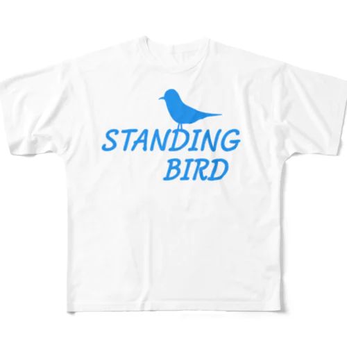 STANDING BIRD フルグラフィックTシャツ