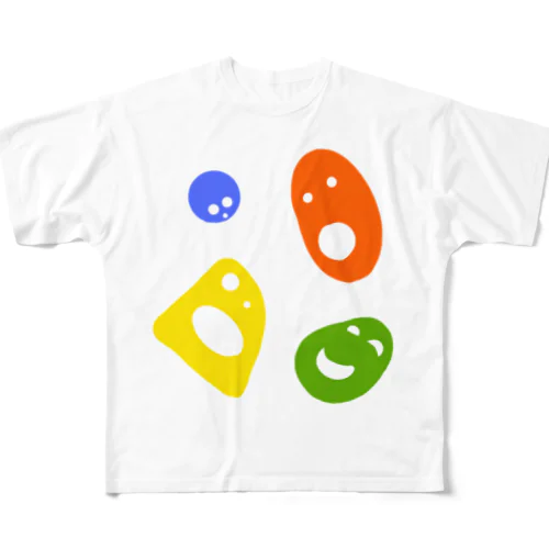 色彩の会話 All-Over Print T-Shirt