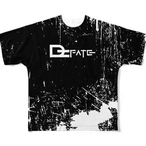 D=fate バンドTシャツ BLACK All-Over Print T-Shirt