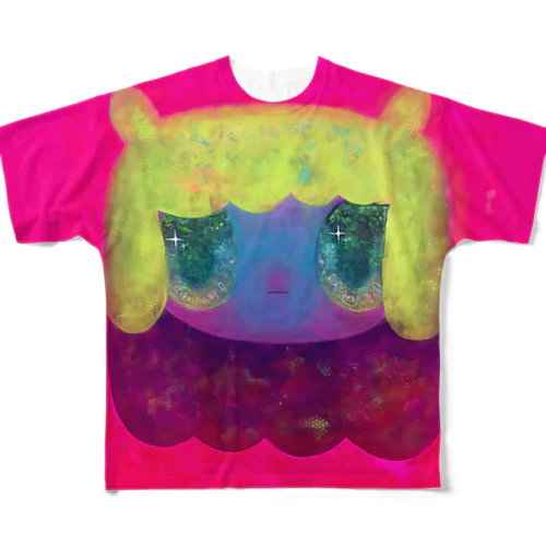 かわいいこ All-Over Print T-Shirt