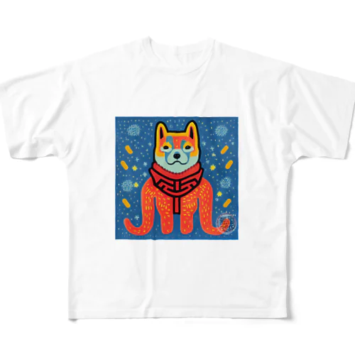 カラフルな生き物シリーズ All-Over Print T-Shirt