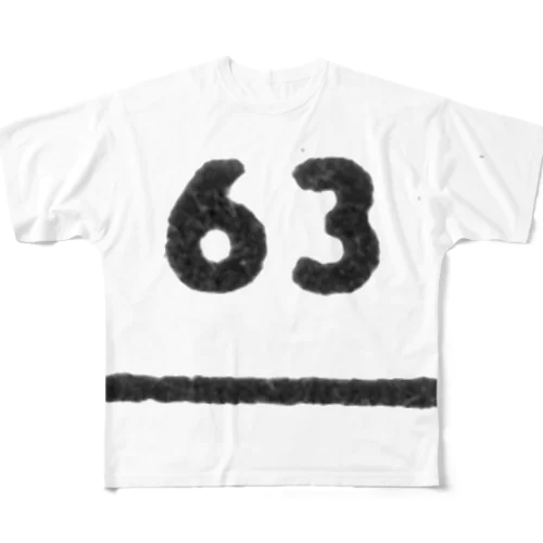 No.63 フルグラフィックTシャツ