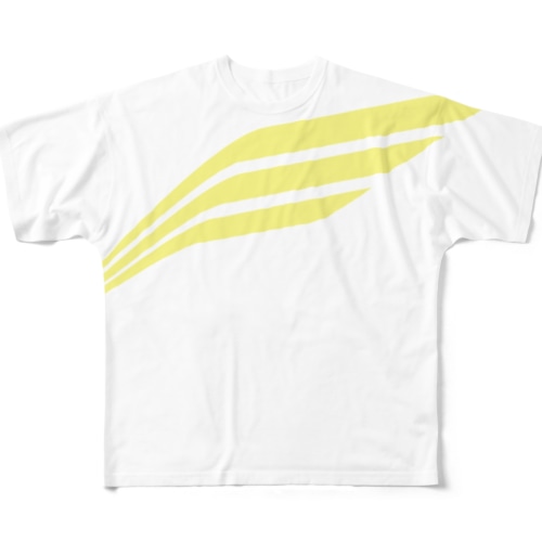 ELITUS BIG LOGO TEE (YELLOW) All-Over Print T-Shirt