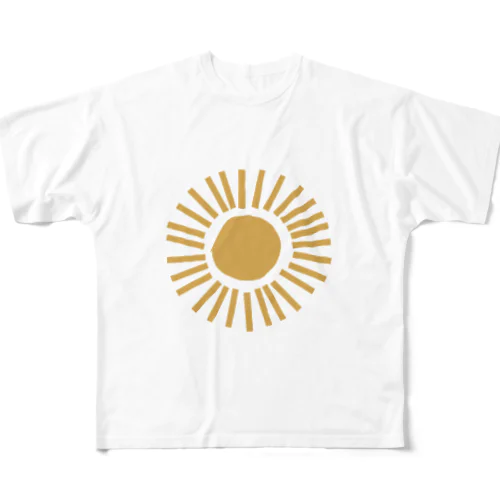 sun All-Over Print T-Shirt