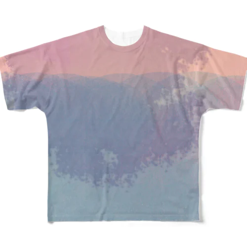 ふわふわ All-Over Print T-Shirt