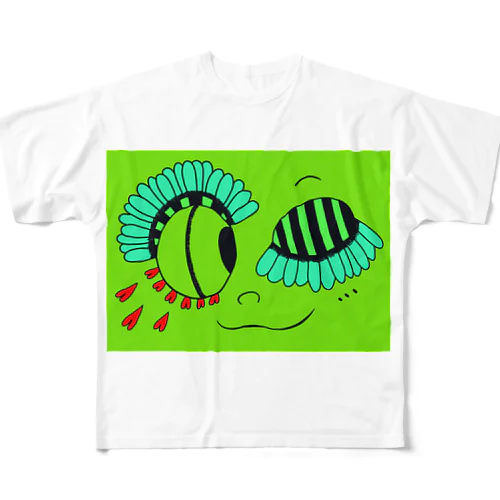 マルシェくん             メロンソーダ All-Over Print T-Shirt