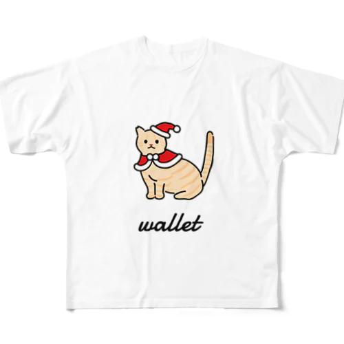 wallet  フルグラフィックTシャツ