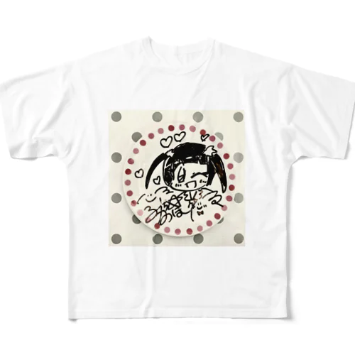 しげ😺Tシャツ フルグラフィックTシャツ