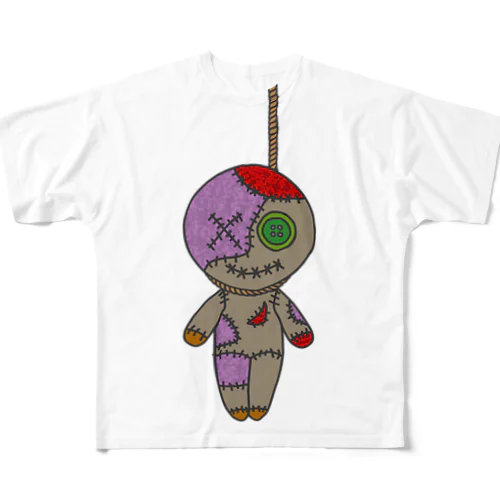 HANGING VOODOO DOLL All-Over Print T-Shirt