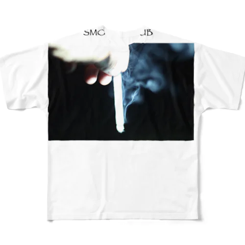 SMOKE CLUB フルグラフィックTシャツ