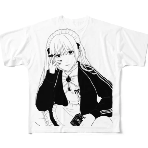 ヤニカスメイド・カルビ460円 All-Over Print T-Shirt