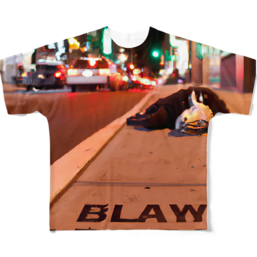 lamb lies down on broadway フルグラフィックTシャツ