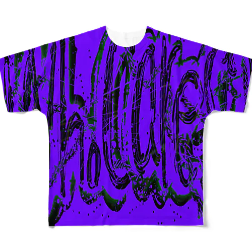 むらさき All-Over Print T-Shirt