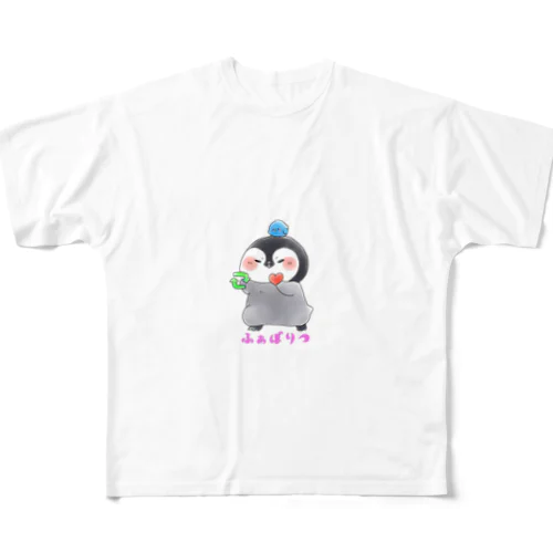 ふぁぼりつオタクペンギン フルグラフィックTシャツ