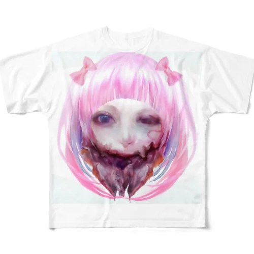 グロ×ゆめかわ All-Over Print T-Shirt