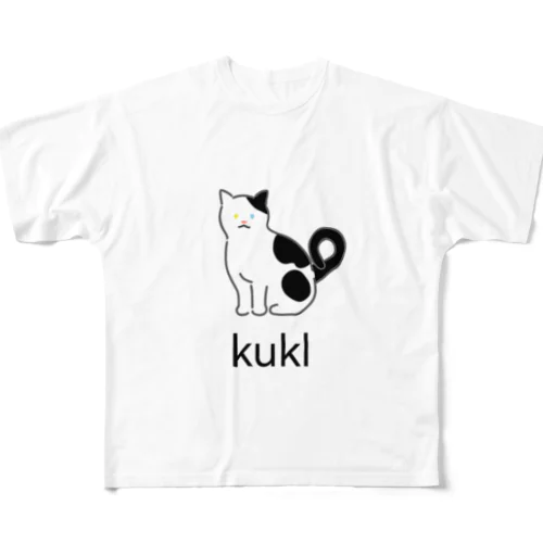 kukl フルグラフィックTシャツ