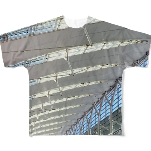 空港 フルグラフィックTシャツ