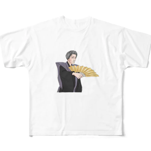 能楽ダンディ All-Over Print T-Shirt