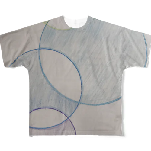 円シリーズ3 All-Over Print T-Shirt