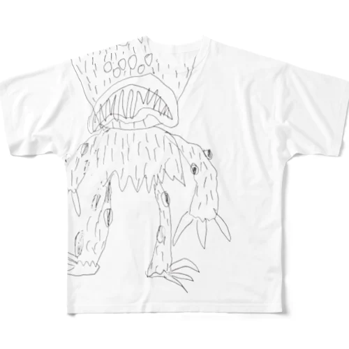 切り売りくん All-Over Print T-Shirt