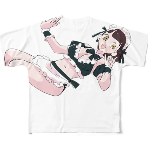 萌ちゃん（萌のお仕事） All-Over Print T-Shirt