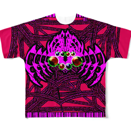 8-EYES PINKSPIDER All-Over Print T-Shirt