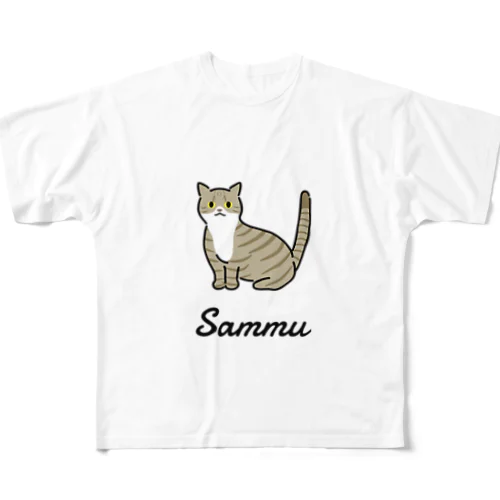 Sammu フルグラフィックTシャツ