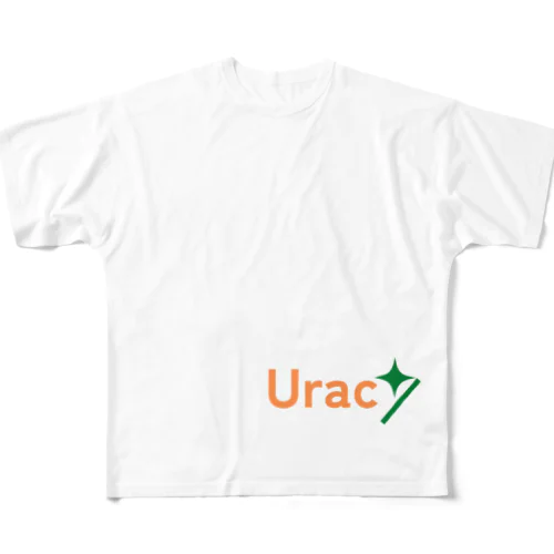 Uracy公式グッズ（クリア版） フルグラフィックTシャツ