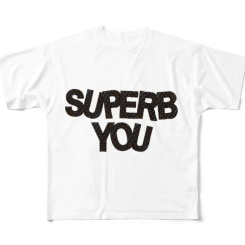 SUPERB YOU フルグラフィックTシャツ