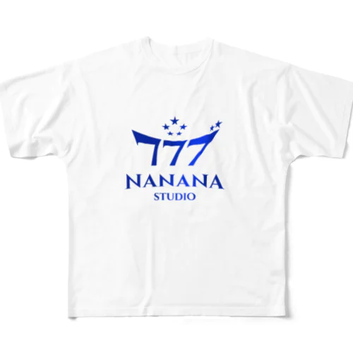 NANANA STUDIO ベーシック フルグラフィックTシャツ