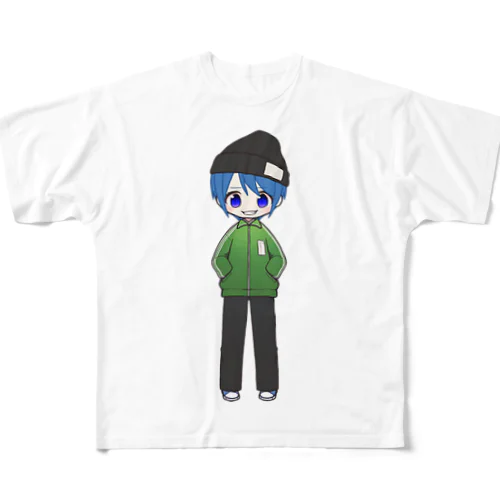 マロンくん All-Over Print T-Shirt
