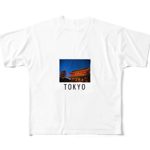 TOKYO フルグラフィックTシャツ