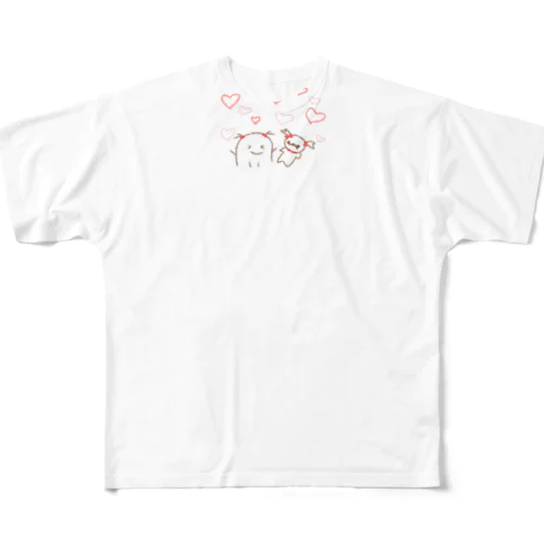 ざつまる(HAPPY) All-Over Print T-Shirt