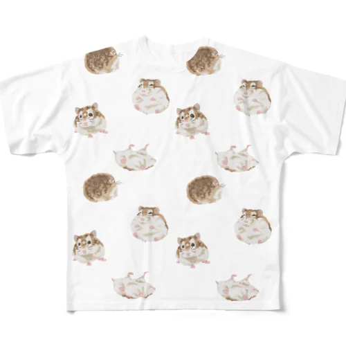 からめるちゃん All-Over Print T-Shirt