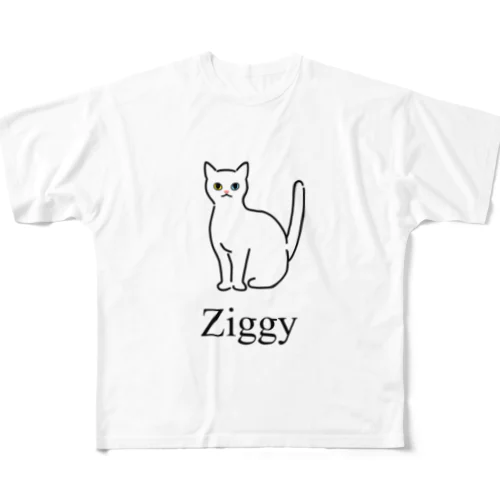Ziggy フルグラフィックTシャツ