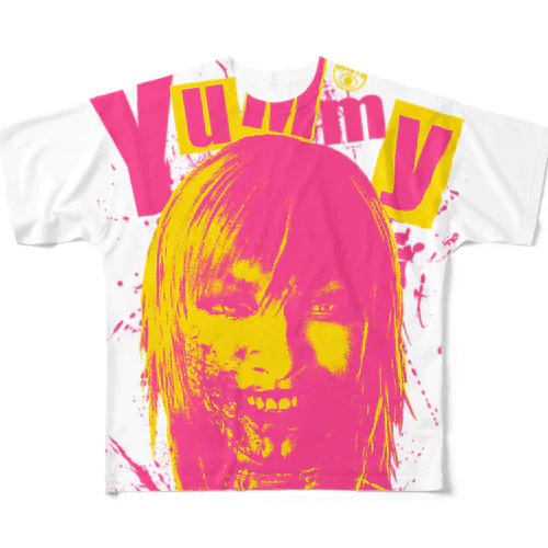 ヤミー All-Over Print T-Shirt