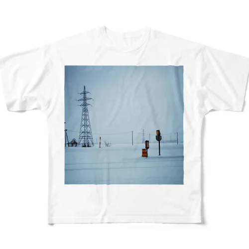 Whiteout フルグラフィックTシャツ